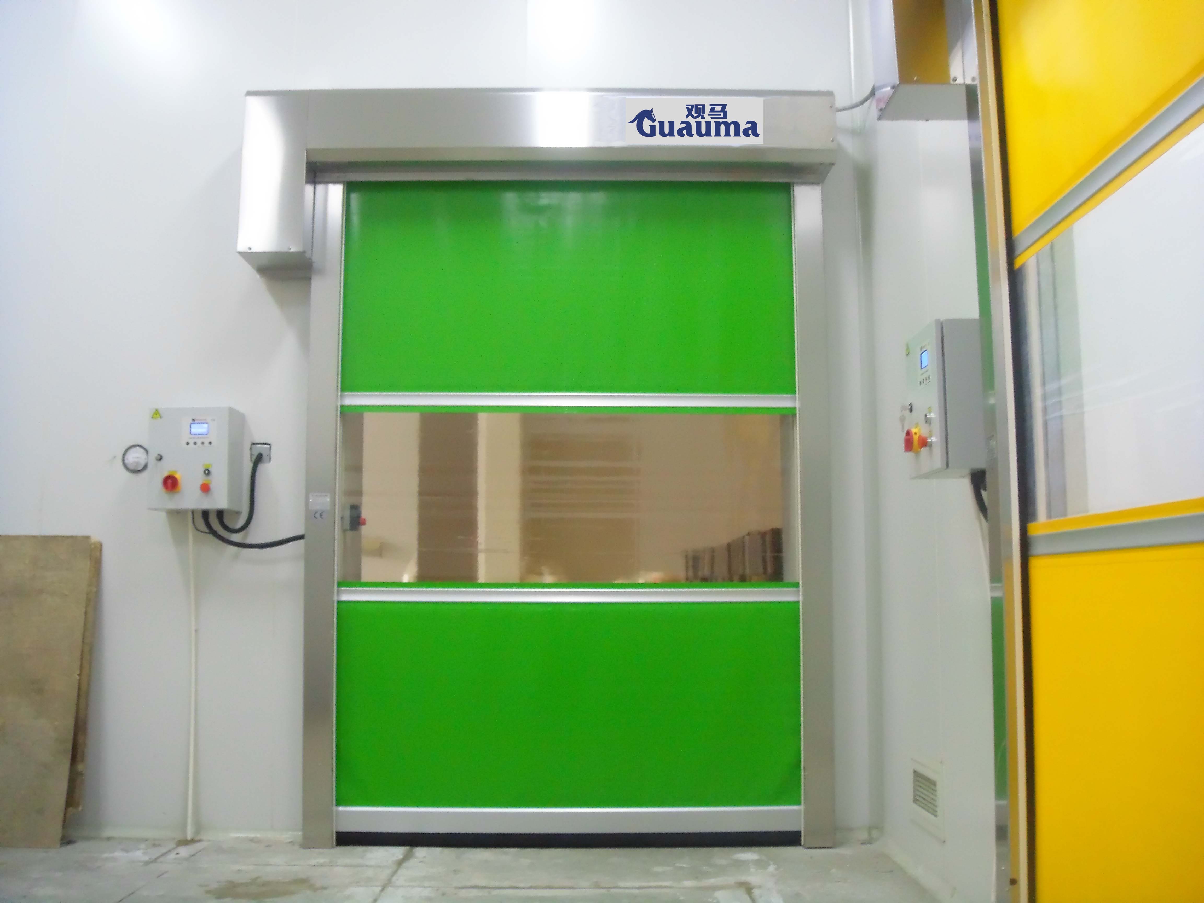 PVC快速門安裝效果圖 PVC快速門安裝效果圖