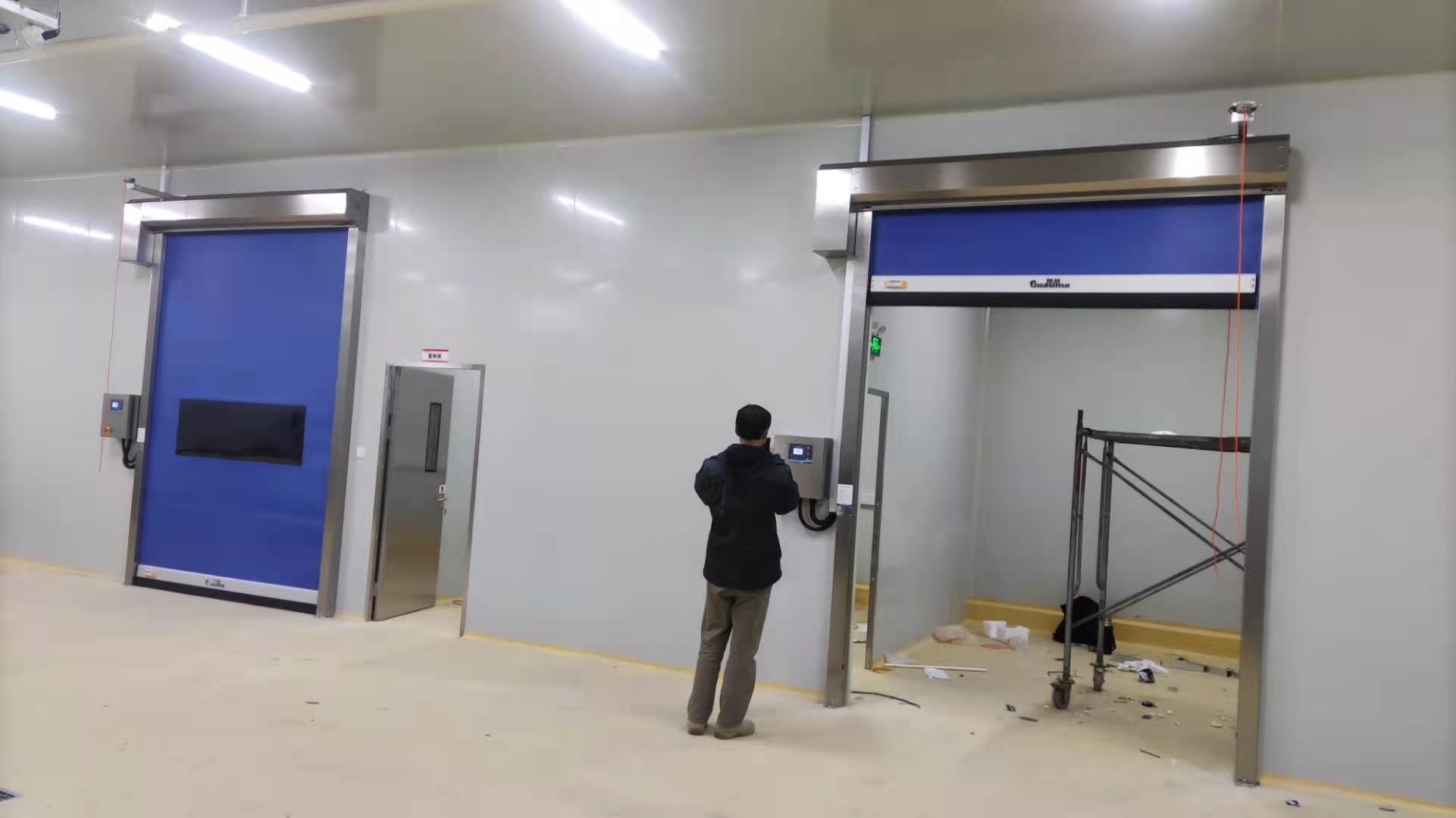 君樂寶潔凈車間升級(jí)換代潔凈室快速門