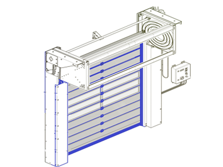 渦輪硬質(zhì)快速門門扇