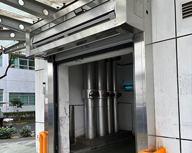 硬質渦旋快速門