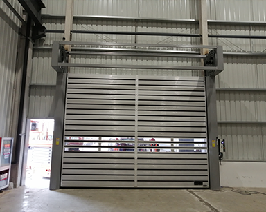 硬質螺旋快速門