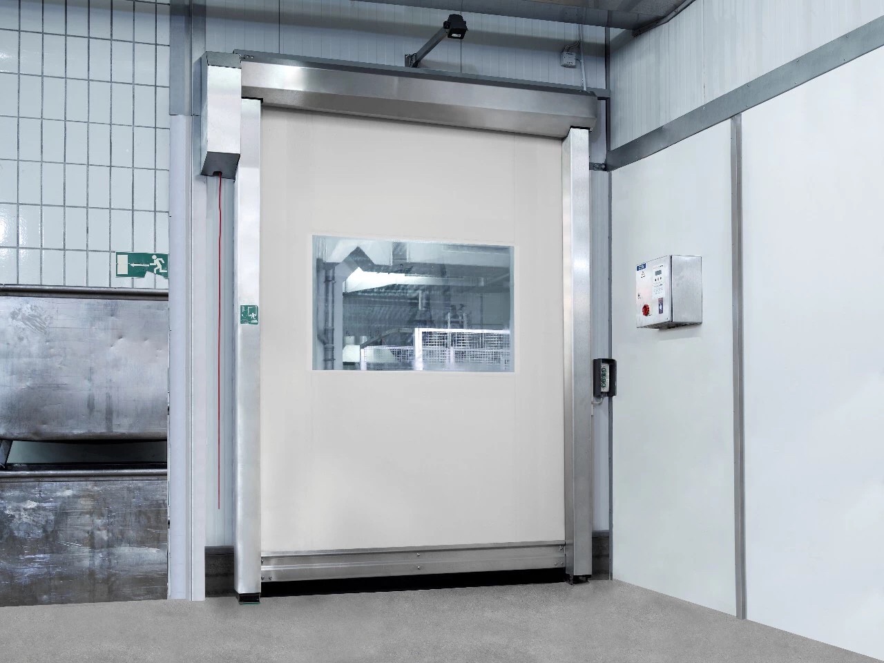 潔凈車間快速門什么材質