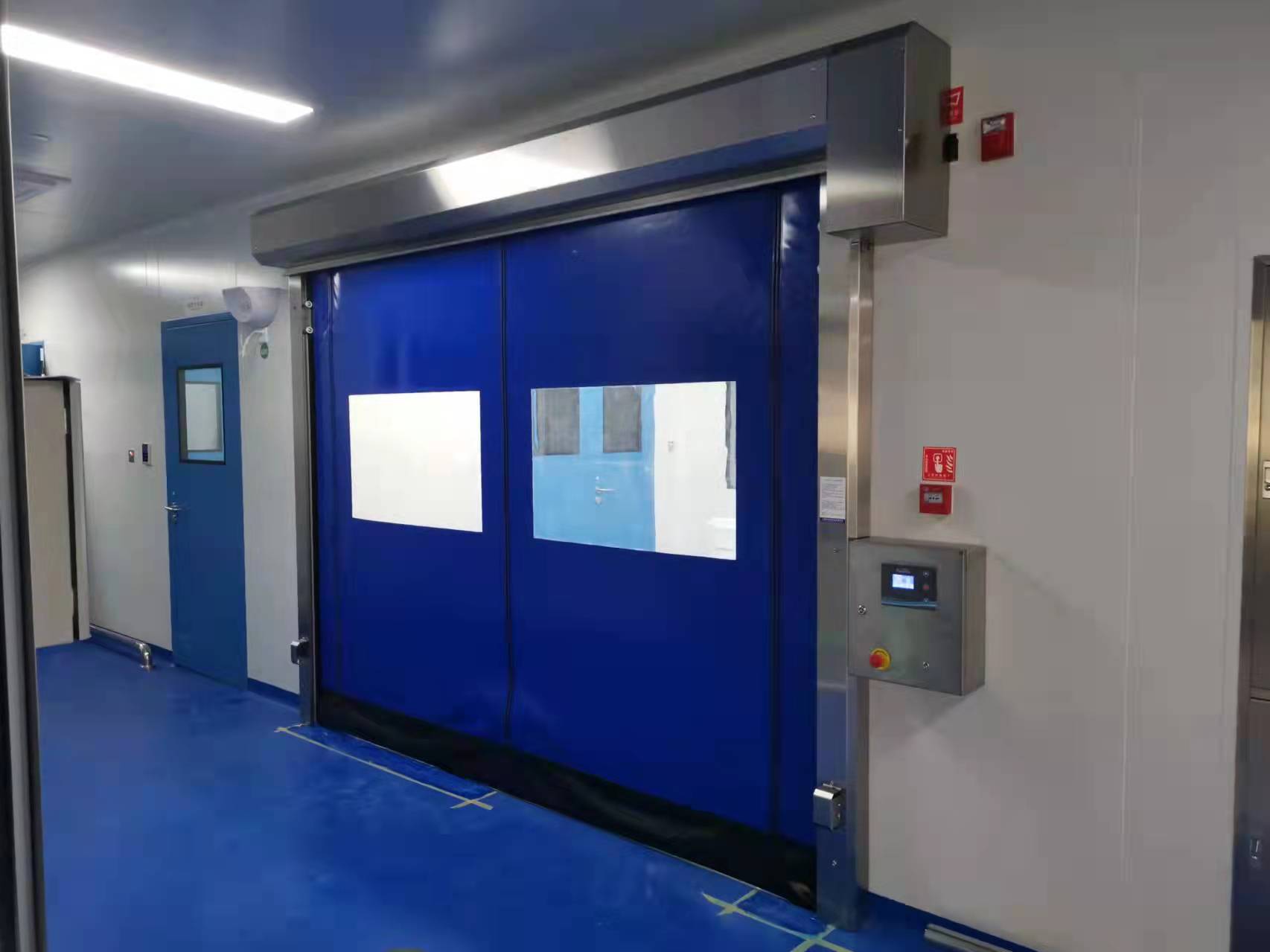 互鎖拉鏈式快速卷簾門介紹 互鎖拉鏈式快速卷簾門介紹