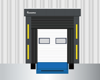 出貨口充氣式門封作用 出貨口充氣式門封作用