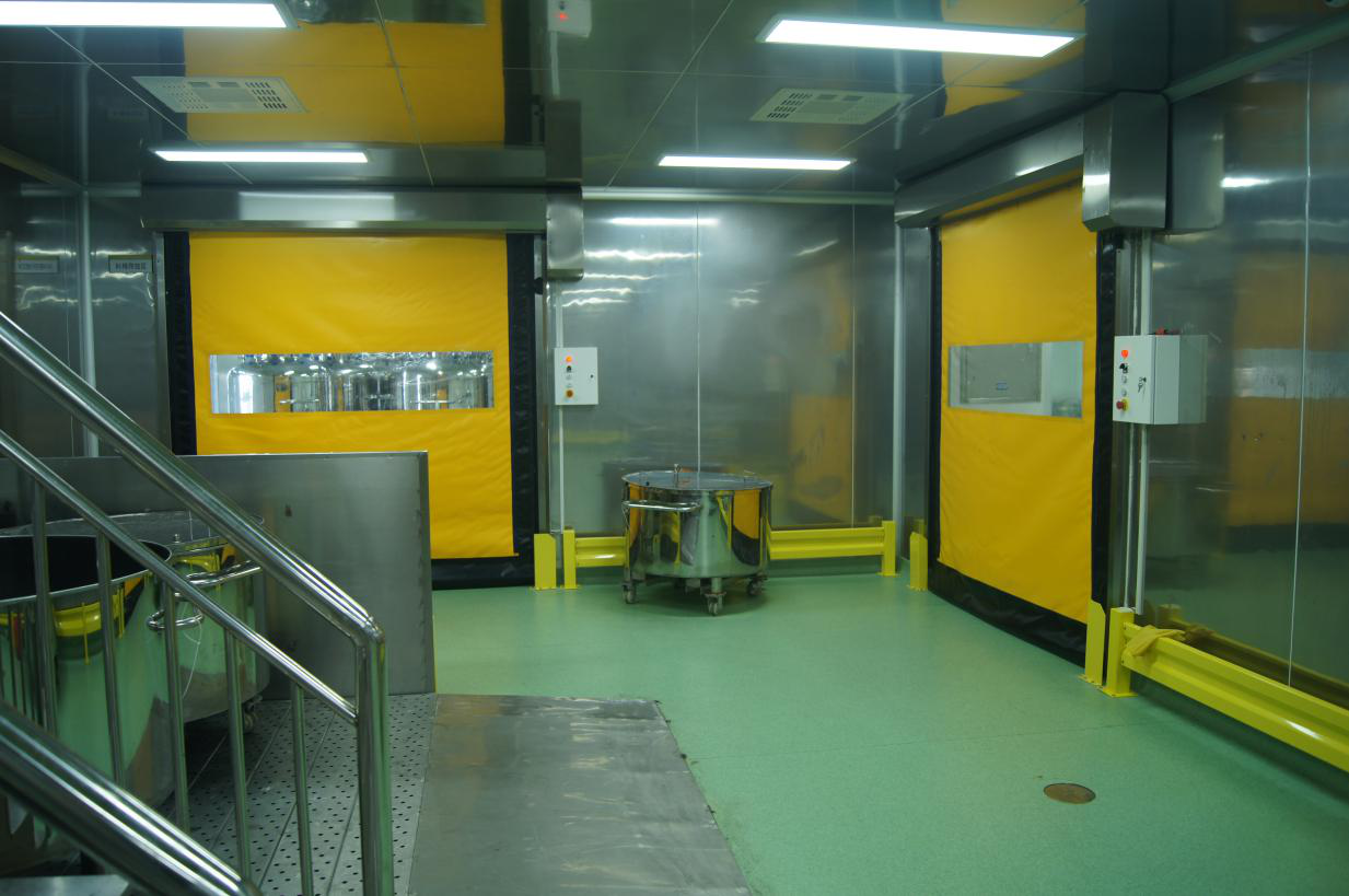 拉鏈柔性快速門