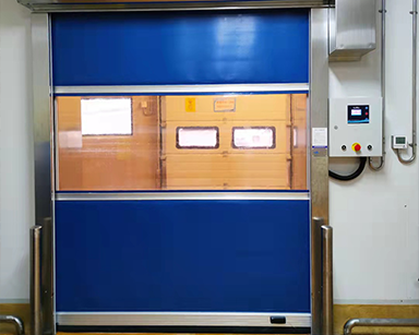 PVC快速卷門運行原理 PVC快速卷門運行原理