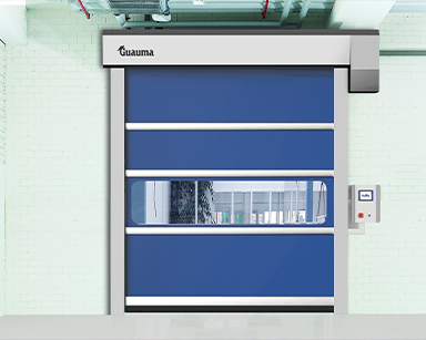 PVC快速卷門運行原理 PVC快速卷門運行原理