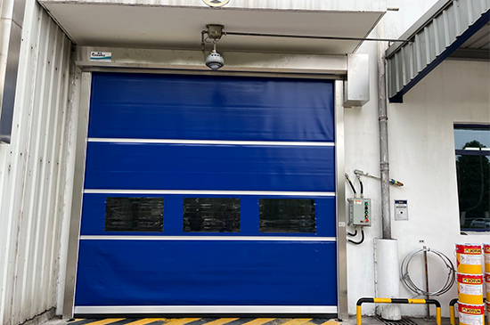 防爆pvc快速門結構