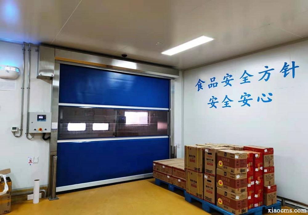 康師傅旗下工廠物流通道自動快速門整體方案